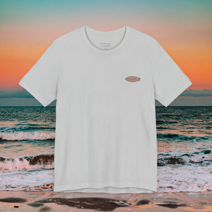 Beach Bum Seagull T-Shirt - Eco-Friendly Ocean Vibes Surf Style Tee