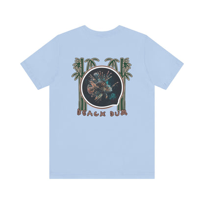 Beach Bum Lionfish T-Shirt - Eco-Friendly Ocean Vibes Surf Style Tee