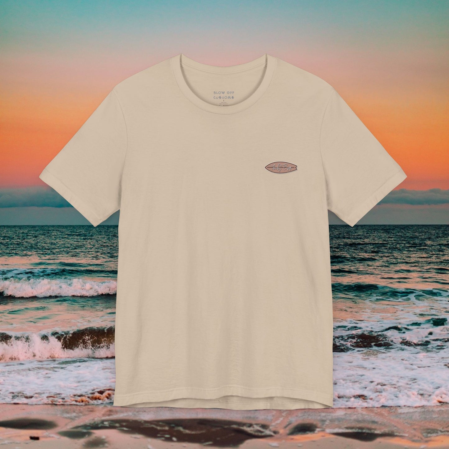 Beach Bum Lobster T-Shirt - Eco-Friendly Ocean Vibes Surf Style Tee