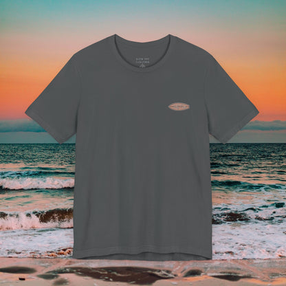 Beach Bum Crab T-Shirt - Eco-Friendly Ocean Vibes Surf Style Tee