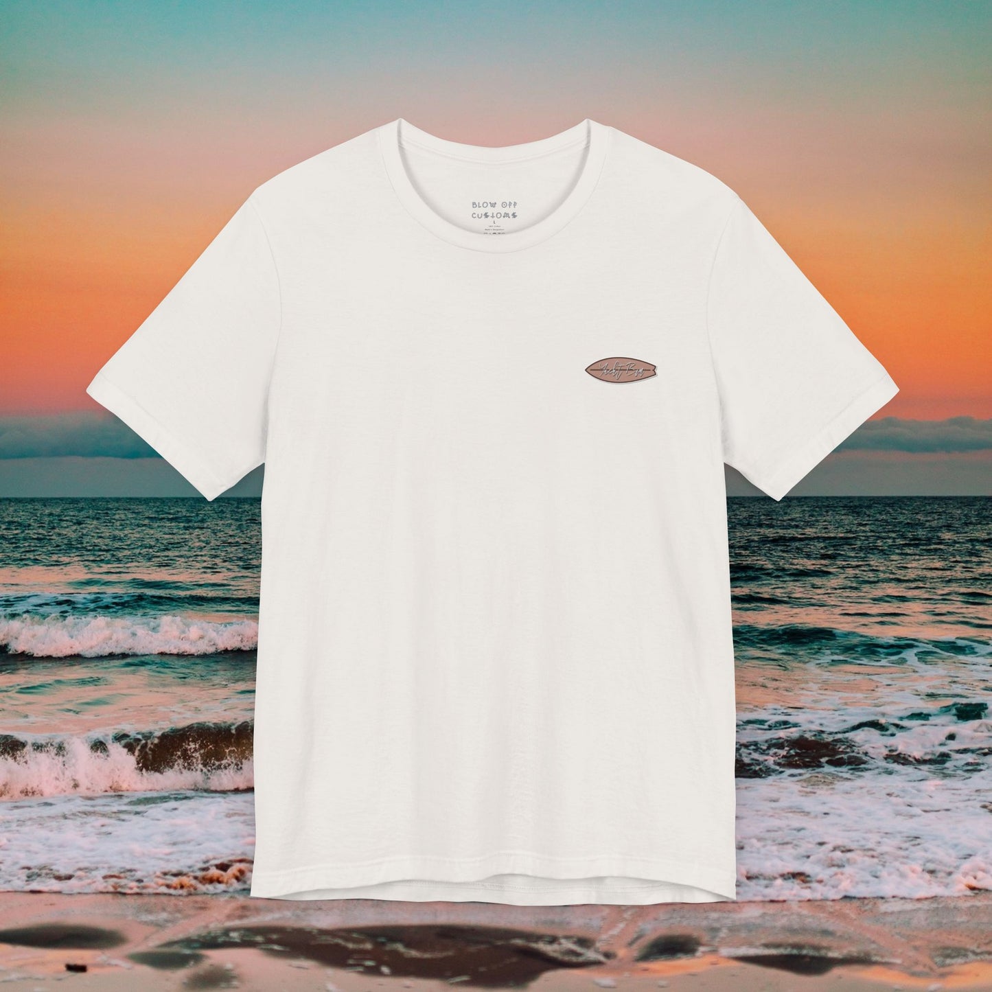 Beach Bum Lobster T-Shirt - Eco-Friendly Ocean Vibes Surf Style Tee