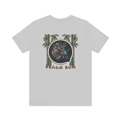 Beach Bum Lionfish T-Shirt - Eco-Friendly Ocean Vibes Surf Style Tee